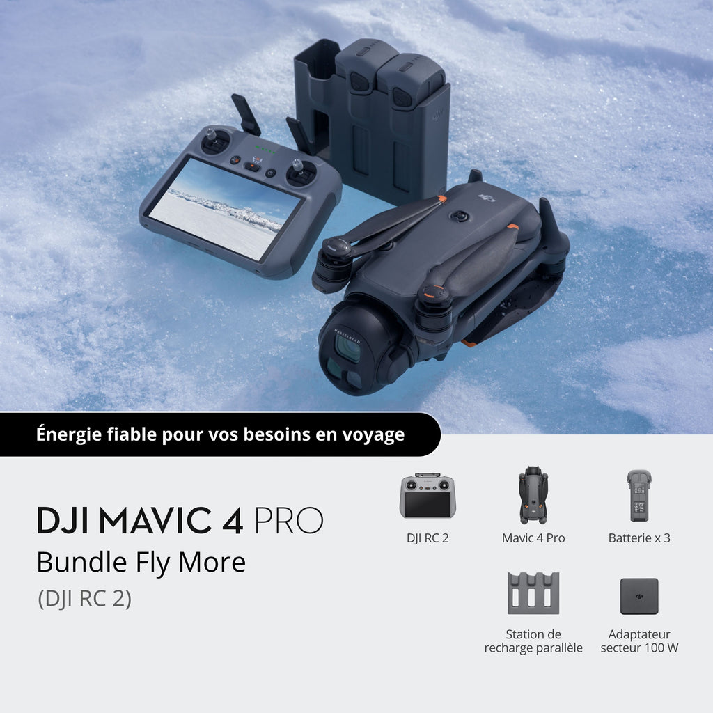 DJI Mavic 4 Pro (DJI RC 2) Fly More Combo