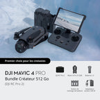 DJI Mavic 4 Pro 512 Go (DJI RC Pro 2) - Bundle Créateur Combo