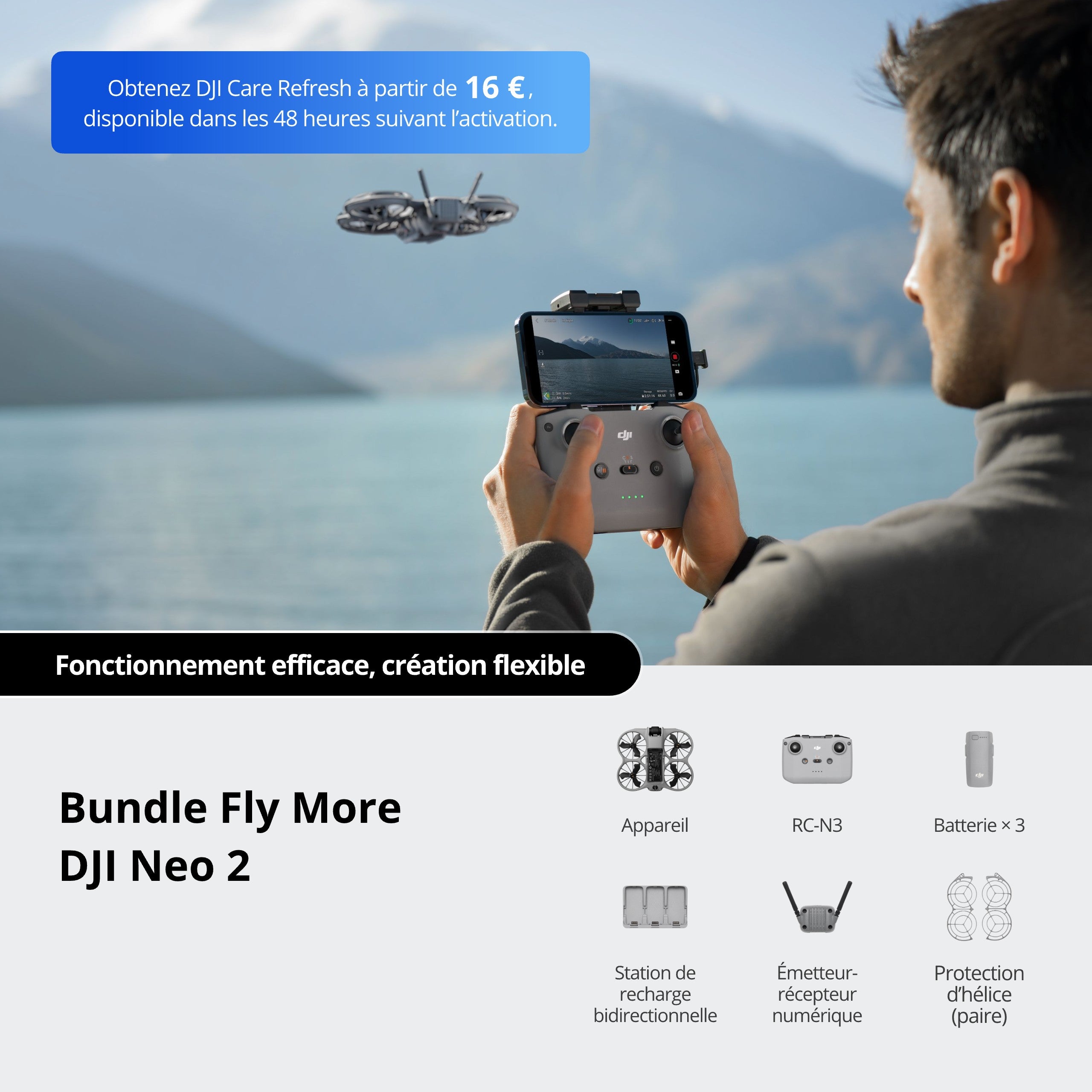 DJI Neo 2 - Bundle Fly More