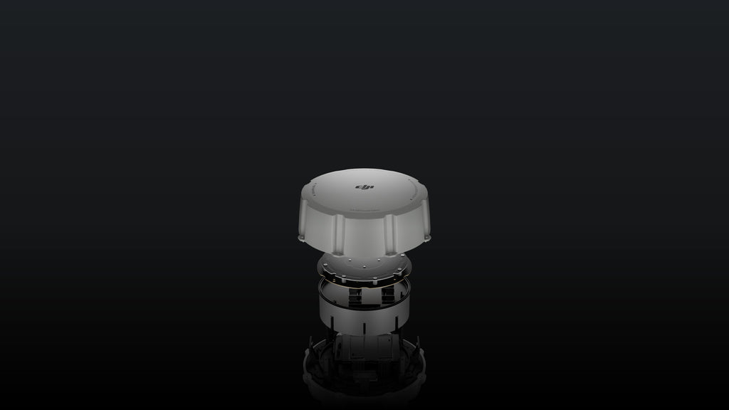 DJI O4 Ground Station – station seule sur fond noir