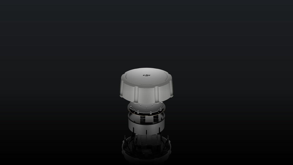 DJI O4 Ground Station – station seule sur fond noir