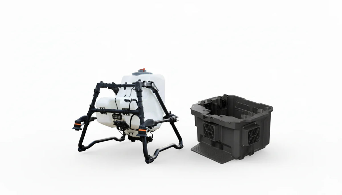 DJI Agras T100 - Système de pulvérisation avec dissipateur thermique – avec le réservoir