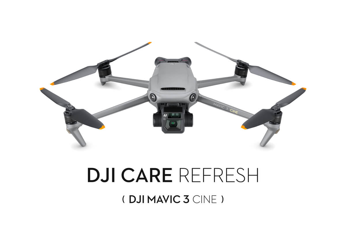 DJI Care Refresh plan d'un an (DJI Mavic 3 Cine)